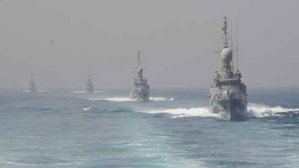 درع الخليج 1: مقاتلات وسفن سعودية في هرمز وبحر عمان