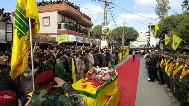 تشييع الشهيد علاء مصطفى علاء الدين في بلدته الصرفند