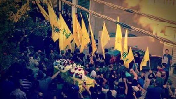 جمهور المقاومة في العين يشيّع الشهيد المجاهد محمد ياسين