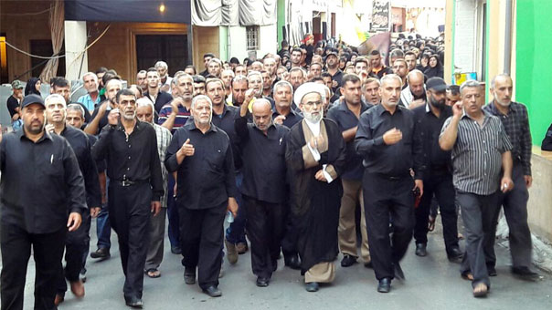 صواريخ &rsquo;طوفان&rsquo; و&rsquo;بركان&rsquo; و&rsquo;زلزال&rsquo; وتنديد بالعدوان السعودي على اليمن في مسيرة السكسكيه