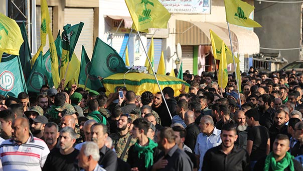 حزب الله وجمهور المقاومة شيّعوا الشهيد السيد علي ابراهيم في كوثرية السياد