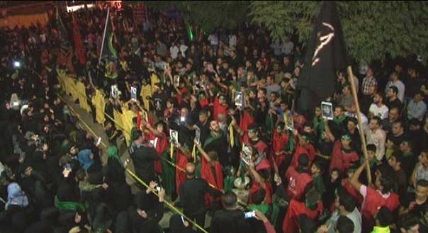 احياء الليلة التاسعة من عاشوراء في البقاع