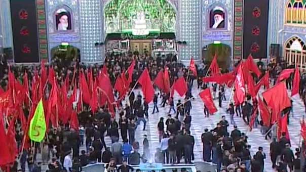 بالفيديو...ملايين الايرانيين يحيون يوم العاشر من محرم