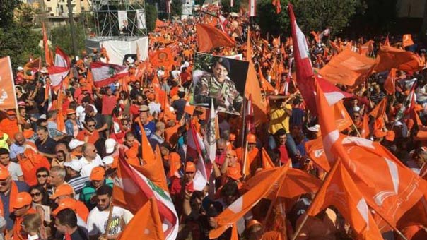 عون لـ &rsquo;جماهير التيار&rsquo; في ذكرى 13 تشرين: سنحقق حلمكم في دولة المؤسسات 