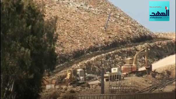 مكب النفايات في منطقة الحَجْر الصحي بطرابلس يوشك على الانفجار