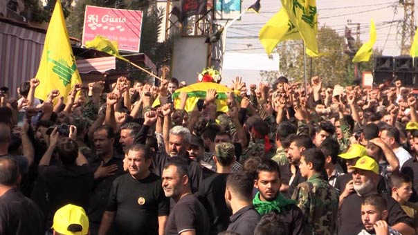 حزب الله وجمهور المقاومة يشيعون الشهيد المجاهد حسين علي حلاوي