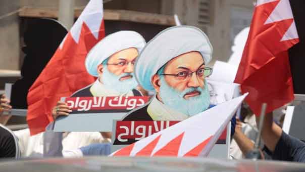 البحرين: تأجيل محاكمة آية الله قاسم الى الشهر المقبل واعتصام الدراز المفتوح يجتاز شهره الخامس