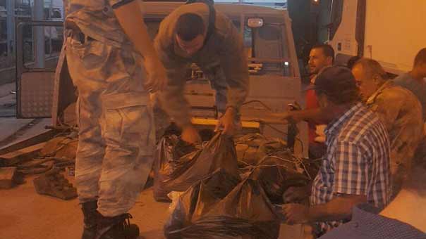 جمارك طرابلس ضبطت كمية من الكبتاغون بين حمولة تفاح متجهة الى السعودية