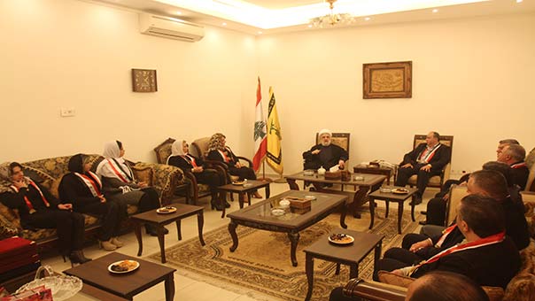 نائب الامين العام لحزب الله يستقبل وفدًا من أكاديميي طرطوس وتأكيد على متانة العلاقة بين الشعبين السوري واللبناني