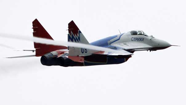 وزارة الدفاع الروسية: سقوط مقاتلة روسية قرب الساحل السوري