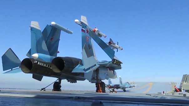 روسيا تمطر مواقع &rsquo;داعش&rsquo; و&rsquo;النصرة&rsquo; في سوريا بصواريخ مجنحة