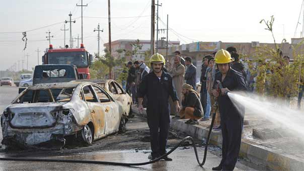 استشهاد وجرح العشرات بتفجير استهدف زوار العتبات المقدسة في العراق