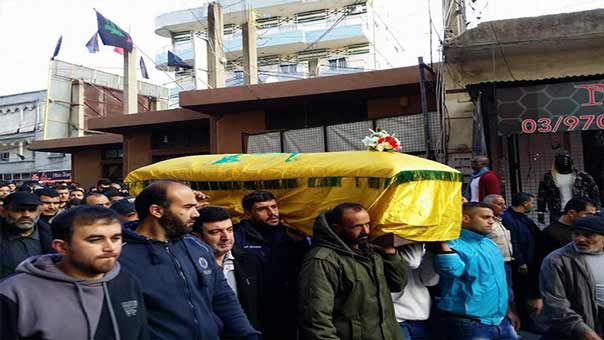 حزب الله وأهالي جبشيت يشيعون عضو كشافة الإمام المهدي محمد الجرمقي