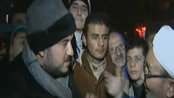 احتفالات في شوارع  حلب بعد التقدم الكبير للجيش السوري وحلفائه