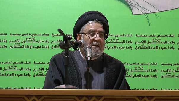 السيد إبراهيم أمين السيد: المشروع التدميري الذي رسم لسوريا بدأ طريقه نحو الهزيمة