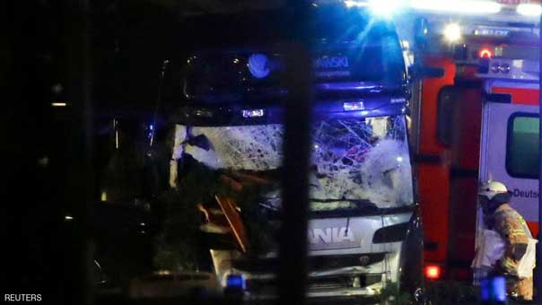 الشرطة الألمانية: 12 قتيلًا و48 مصابا في عملية دهس استهدفت متسوقين في برلين