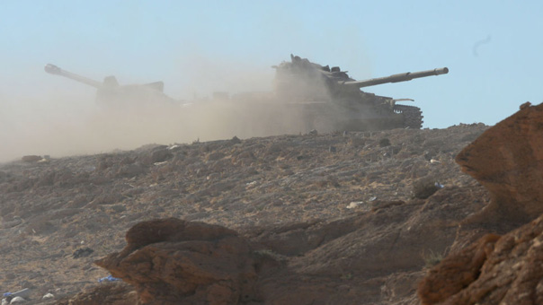 الجيش السوري يستعيد السيطرة على نقاط جنوب غرب تدمر