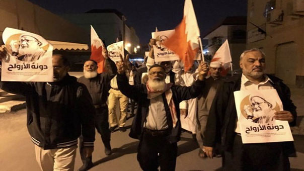 البحرين: دعوات للتظاهر في ساحة الفداء غضبًا وتنديدًا بالتعرّض لمقام آية الله قاسم