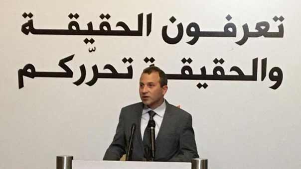 باسيل بعد اجتماع التكتل: لا يجوز أن يمر ك2 بلا قانون انتخابي جديد