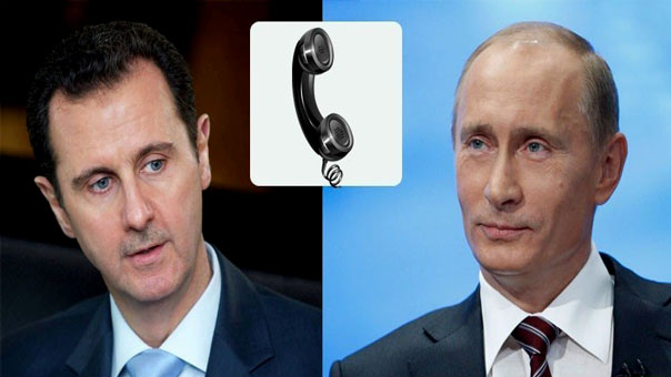 الرئيس الروسي يُهنىء الرئيس السوري بتحرير حلب: أتى نتيجة الجهود المشتركة لكل هؤلاء الذين توحدوا لمحاربة الإرهاب