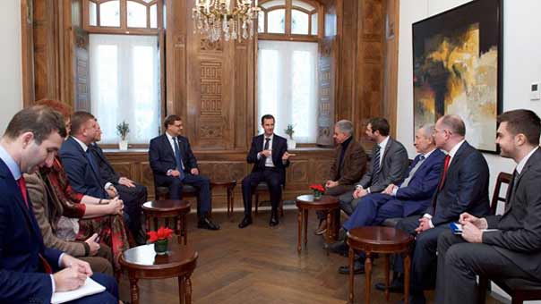 الرئيس الأسد: على الدول الأوروبية أن تتوقف عن دعم الإرهابيين