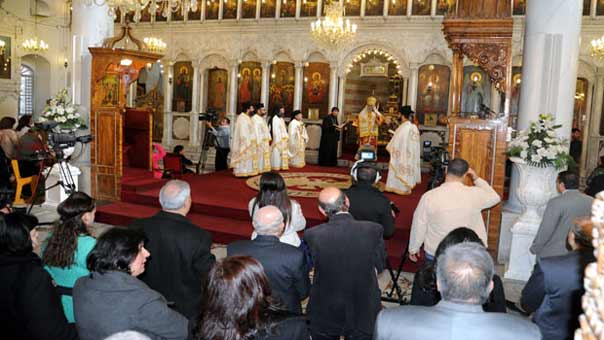 يازجي ترأس قداس رأس السنة بدمشق: نحن أخوة التاريخ والجغرافيا مع مسلمي هذا الشرق