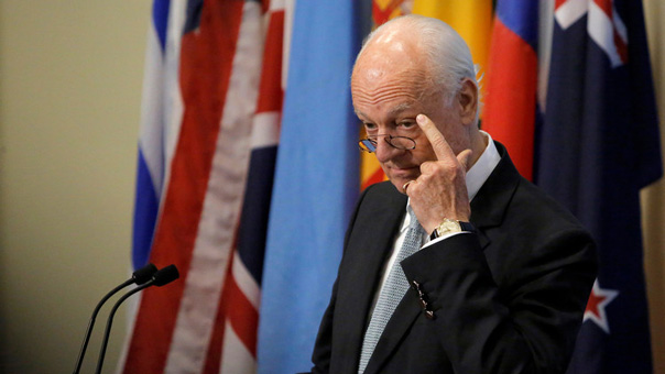 دي ميستورا لن يشارك في مفاوضات أستانا حول الأزمة السورية