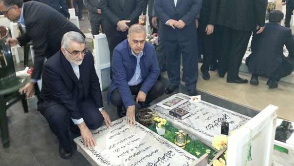 بروجردي زار ضريح الشهيد عماد مغنية: نية ايران في تسليح الجيش اللبناني جدية وبتصرف الحكومة