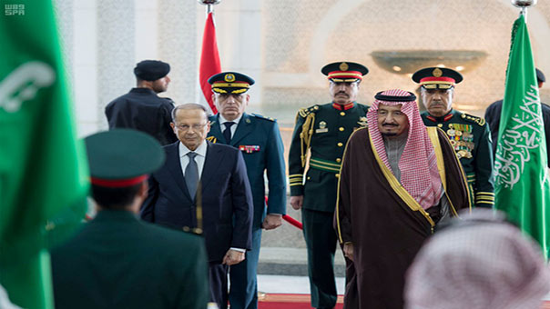 الرئيس عون يلتقي الملك السعودي