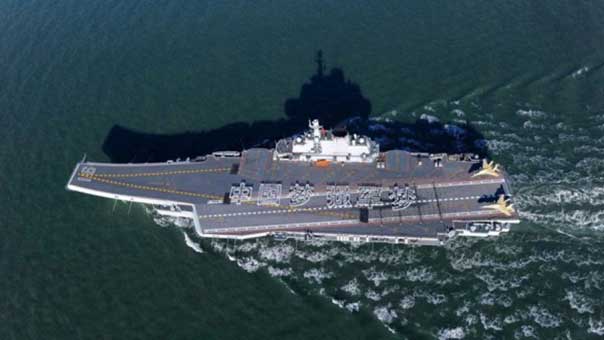 على وقع التوتر بين بكين وتايبيه.. الصين ترسل حاملة طائراتها الى مضيق تايوان