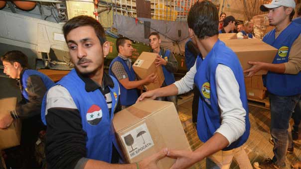 روسيا تدعو المنظمات الإنسانية الدولية لإرسال الأدوية إلى سوريا فورًا