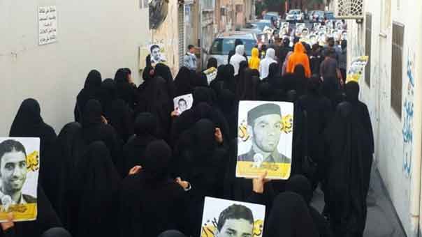 البحرينيون يواصلون الاحتجاج بعد أسبوع على جريمة الإعدام