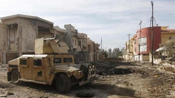 الدفاع العراقية تعلن تحرير الساحل الايسر للموصل بالكامل