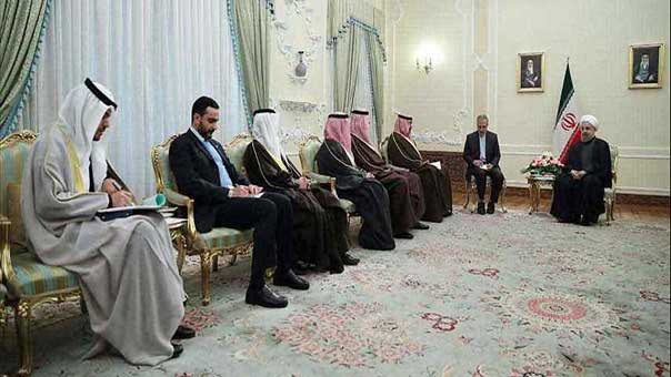 روحاني: السياسة الإيرانية ترتكز على تعزيز العلاقات الودية مع الدول الإسلامية والجيران