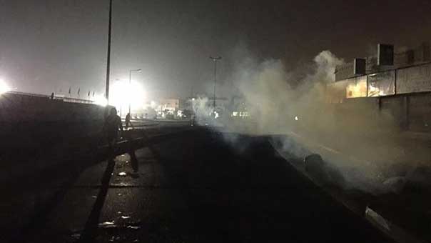 انتهاكات النظام الخليفي تابع..مواجهات في الدراز البحرينية بعد اقتحام قوات الأمن البلدة 