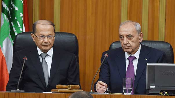 عون يؤكد التزامه ’خطاب القسم’.. وبري يلاقيه: لم يفت الوقت لإقرار قانون انتخاب جديد