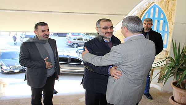 أرسلان التقى خليل وصفا في خلدة