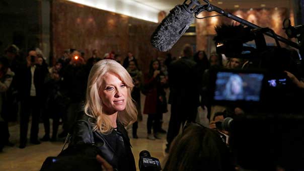  مستشارة ترامب تتحدث عن مجزرة لم تقع!