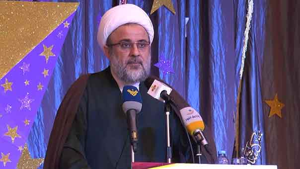 الشيخ قاووق: سنبقى مع إيران في خندق واحد بمواجهة الخطرين التكفيري و’الإسرائيلي’