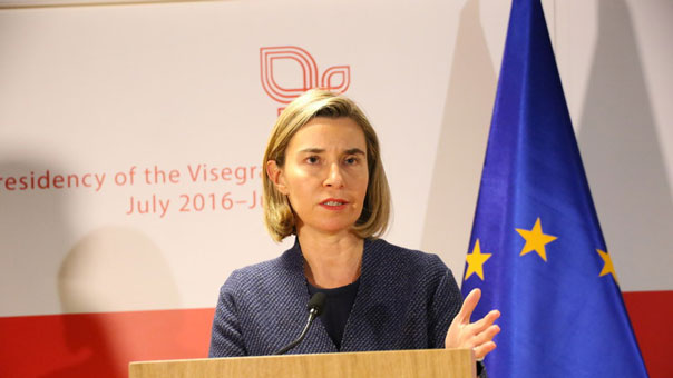 موغيريني تدعو ترامب إلى عدم التدخل في الشؤون الأوروبية