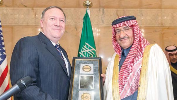 ولي العهد السعودي استقبل مدير وكالة الاستخبارات الأميركية: العلاقة مع أميركا &rsquo;استراتيجية&rsquo;