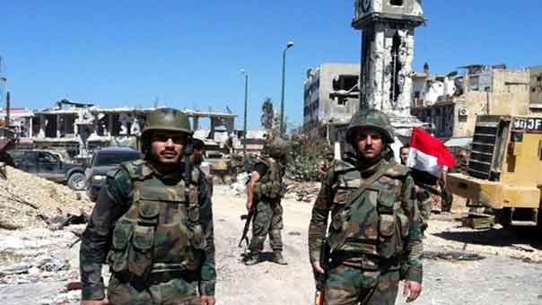الجيش السوري يحبط هجومًا للمسلحين على حيّ المنشيّة بدرعا
