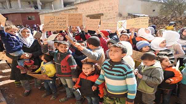 أهالي كفريا والفوعة يطالبون بإدراج حصار بلداتهم كأولوية في اجتماعي أستانا وجنيف