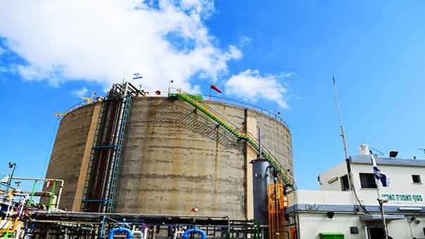 وزارة البيئة في كيان العدو توقف رخصة حاوية الأمونيا في حيفا