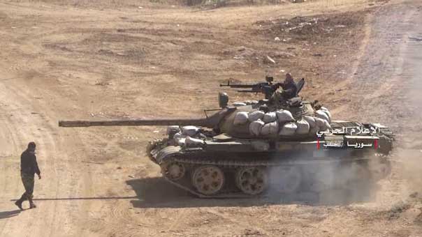 بالفيديو.. معارك الجيش السوري اليوم في سوق الجبس في ضاحية الأسد والسيطرة عليه