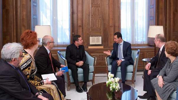 الرئيس الأسد خلال استقباله وفداً برلمانياً أوروبياً: سياسات بعض الدول الأوروبية الخاطئة أدت إلى انتشار الإرهاب