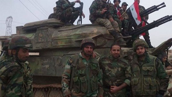 الجيش السوري يسيطر على بلدة رسم الحرمل بريف حلب الشرقي 