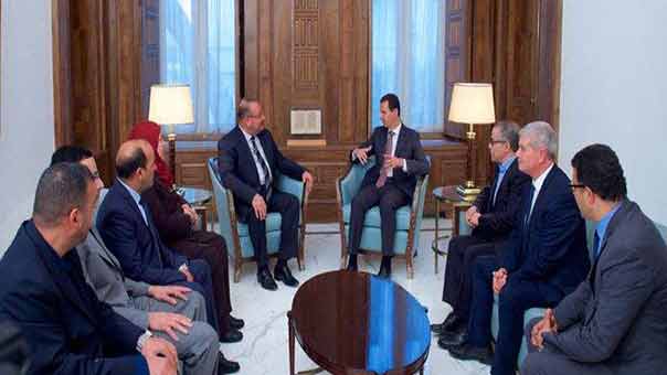 ماذا قال الرئيس الأسد للوفد البرلماني التونسي؟