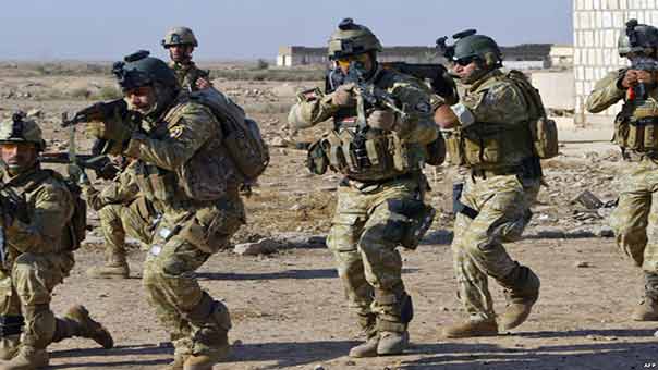 القوات العراقية على بعد 100 متر من جامع النوري في الموصل القديمة