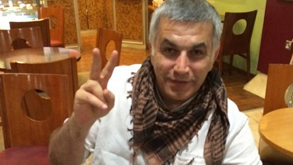 نبيل رجب من سجنه الانفرادي إلى المستشفى وعائلته ممنوعة من رؤيته